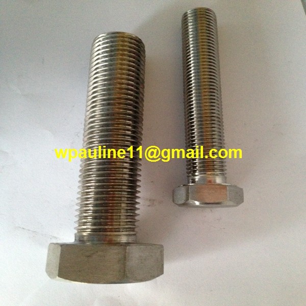 310S hex head bolts 1.4841 threaded fasteners