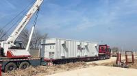 Container de carga metálico personalizado para transporte de mercadorias seguro e protegido
