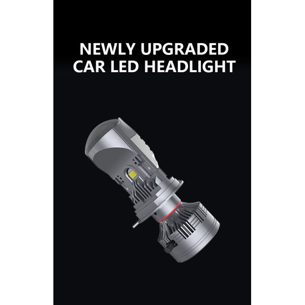 Custom IP67 Waterproof H4 Projector Bulb Headlight With 11000LM Light Intensity