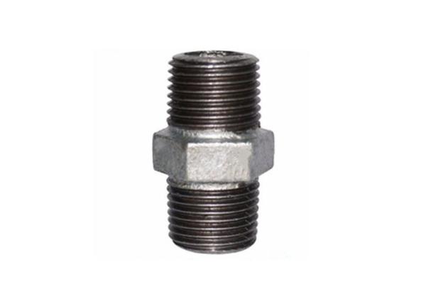Long Short Galvanized Pipe Fitting Nipple Cast Iron Nipple Square DIN 2982 / 2999