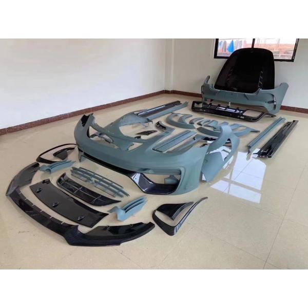 Kit de cuerpo de fibra de carbono de alta calidad para Porsche Paramela 971