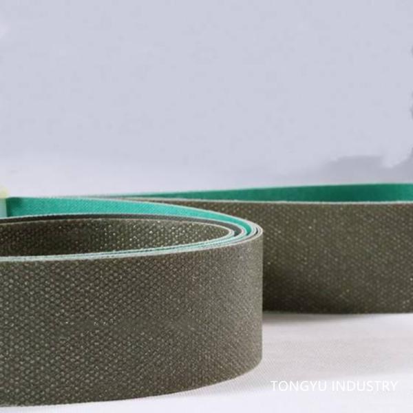 Hot Sandblasted Diamond Abrasive Belts , 30mm Diamond Grinding Belt