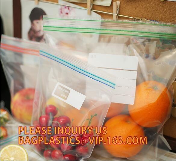FDA LDPE Zip lockkk Gallon Slider Storage freezer Bags, custom printing mini Zip lockkk bags with apple brand, ROHS recyclable