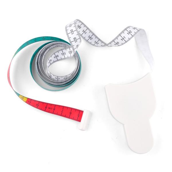Ruban métrique coloré de forme physique de double échelle, outils de mesure de couture de 60 pouces 150cm