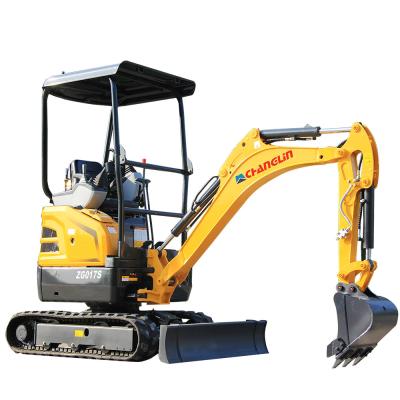 ZG017S yanmar mini escavadora com KUBOTA D902 Motor e espaço de condução espaçoso
