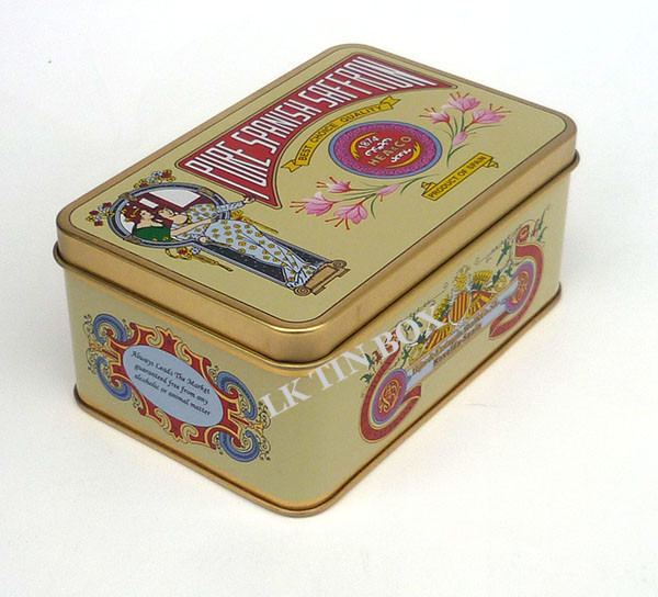 Candy Holiday Gift Tin Box  , Chocolate Gift Box ISO9001 2008
