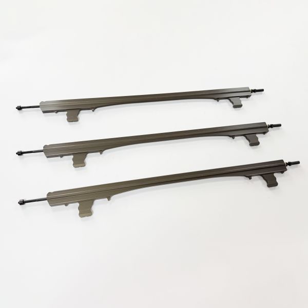 Heald Frame Side Support Wear Resistant Weaving Loom Parts Black