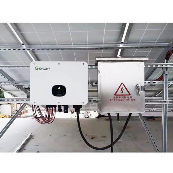 Growatt on grid solar inverter DC AC 10kw 15kw 20kw 30kw Low Price 3 Phase Hybrid Solar Inverter