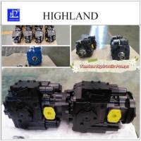 Harvester Tandem Hydraulic Pumps Black Blue Cast Iron Components