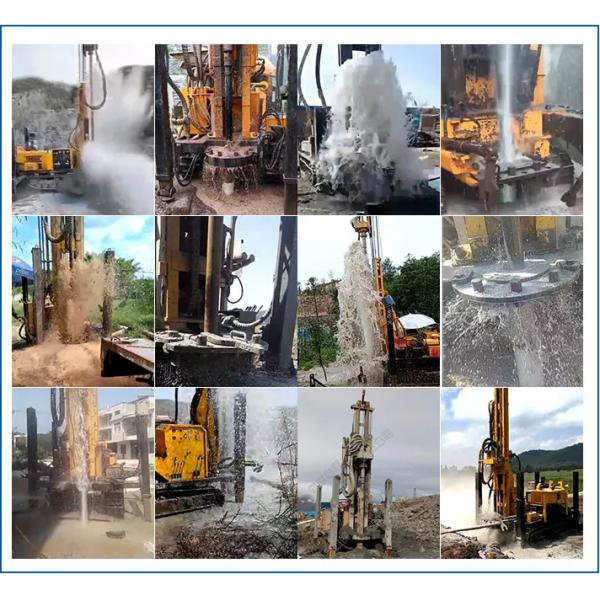 Машина скважины воды ST 400 обрабатывая землю взрывая сверля для глубокий подземный сверлить