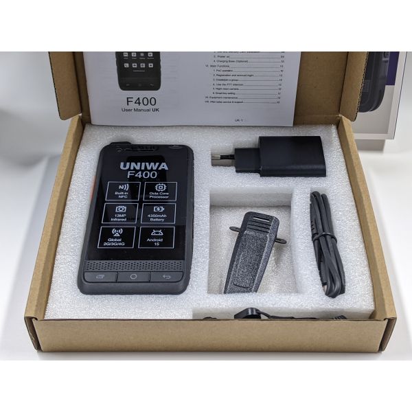 NEW Global Edition UNIWA F400 Zello Walkie Talkie Smartphone 4