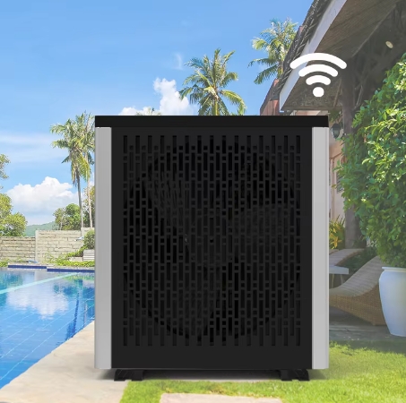 Mini Swimming Pool Heat Pump R32 Low Noise for Household Spa Pools Heating System Water Heater 5 kw