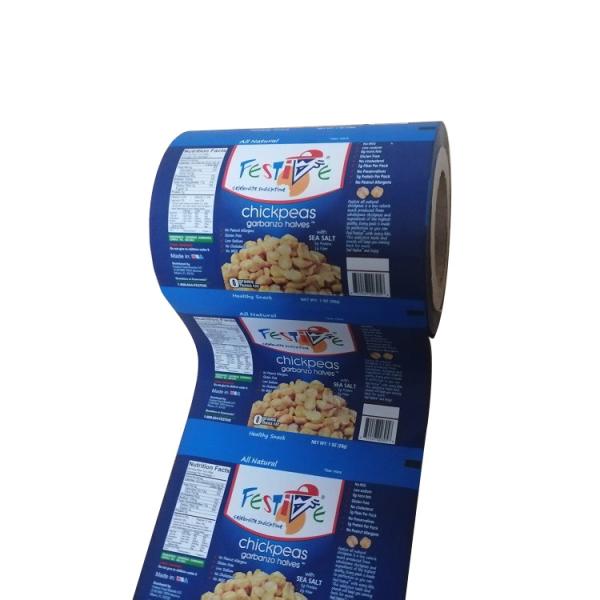 Filme de empacotamento Rolls do PE do petisco, empacotamento conservado em estoque do filme do rolo do bolo