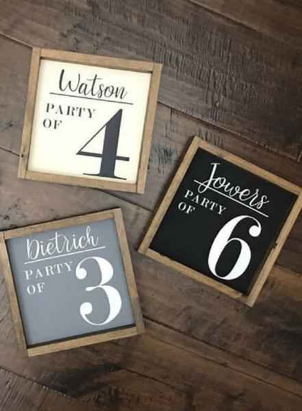 Exquisite Wooden Plank Plaque , Square Wooden Signs With Love Sayings