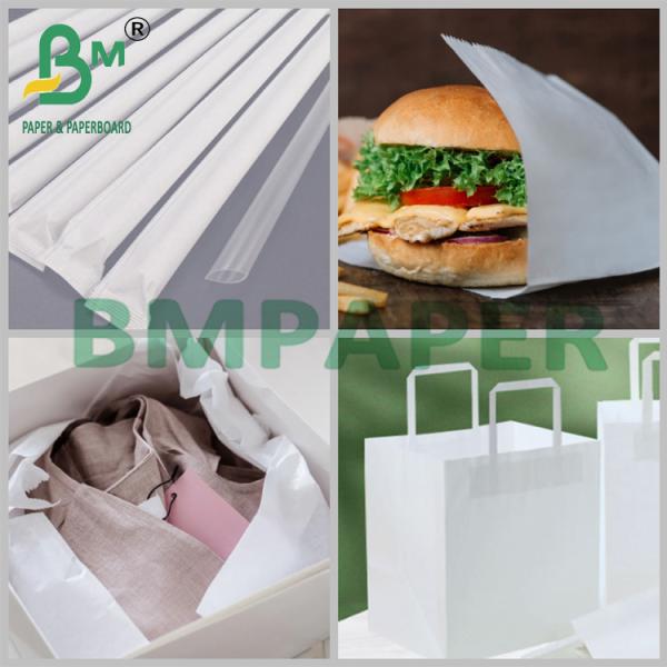 72 x 102cm Eco friendly MG Bleached Craft Paper Reel 35gr 40gr