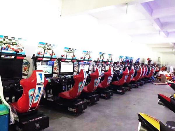 Reliable 32LCD Racing Car Game Machine Speed Racer Arcade Machine 250W
