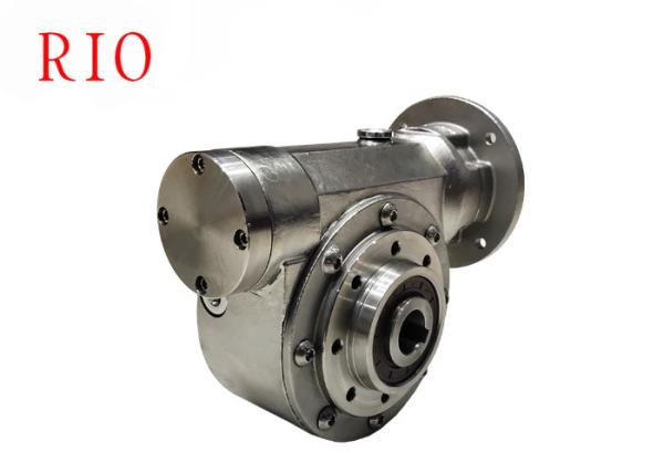 Rd63 304 Worm Gear Reducer Stainless Steel Large Torque Easy To Clean