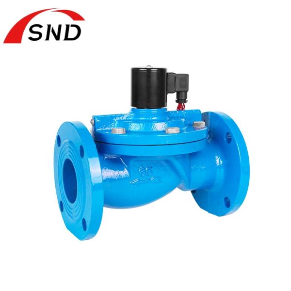 Válvula solenoide de fluido eléctrico de acero inoxidable GB/12224 Válvula solenoide de agua