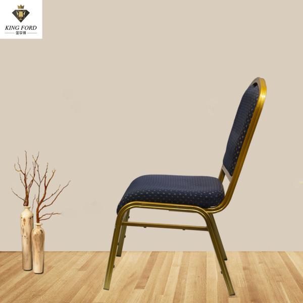 Modern Iron Metal Banquet Chair For Dining Wedding Events Hotel Hall Furniture