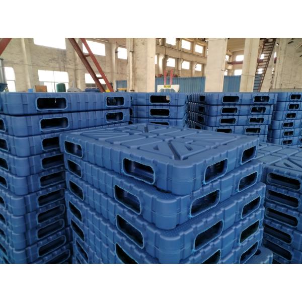 Plataformas plásticas moldeadas soplo higiénico grande 1500 * 1200 * 160 milímetros reutilizable del envío