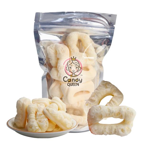 Halal Teeth Shaped Freeze Dried Gummy Candy Jelly Gummy With Fruity Lyophilization