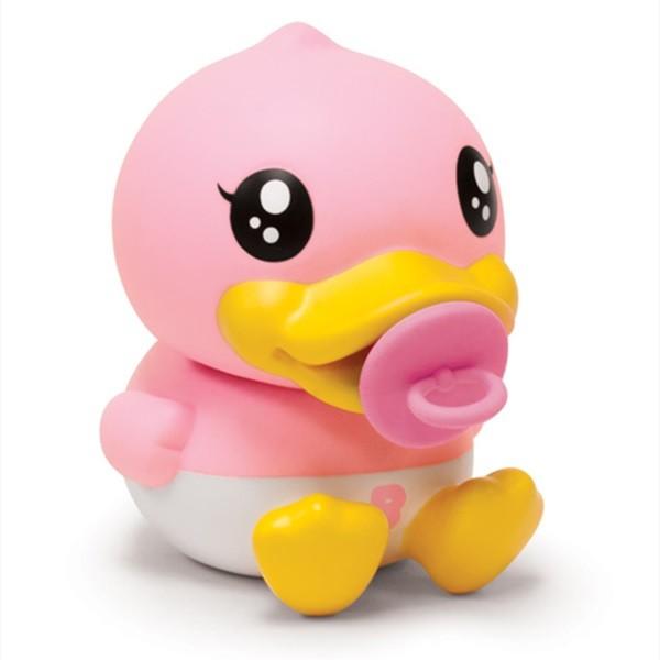 B.Duck Cute Baby Nipple Yellow Baby Duck Piggy Bank Coin Box For Kids
