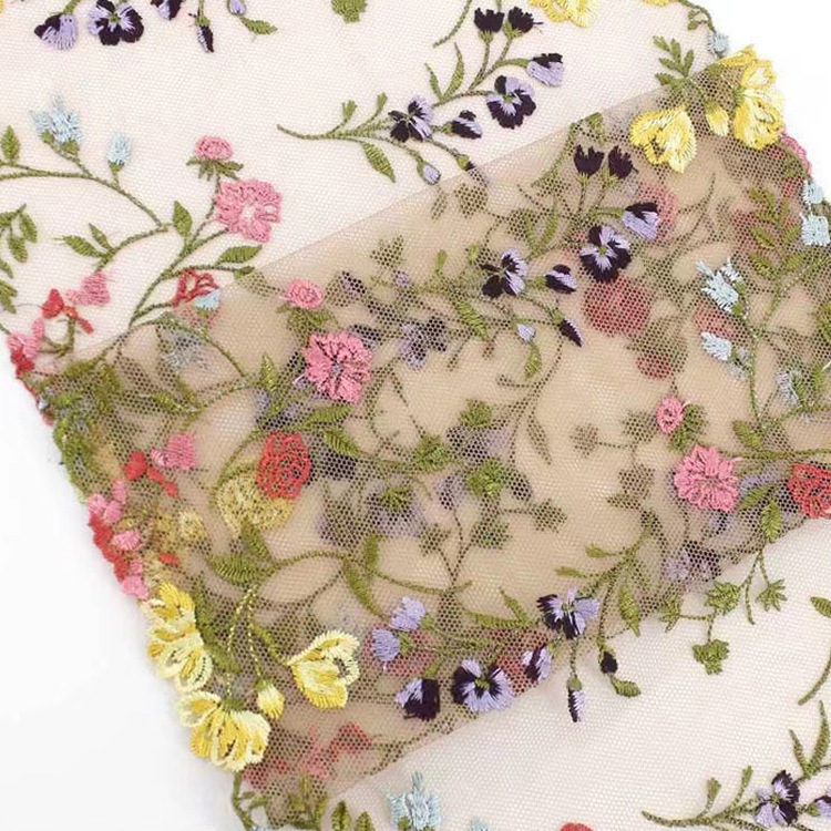 Water Soluble Embroidered Butterfly Computerized Embroidery Garment Accessories Water-Soluble Lace Barcode Lace