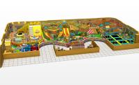 750 plazas Parque temático multifuncional Castillo Parque infantil interior
