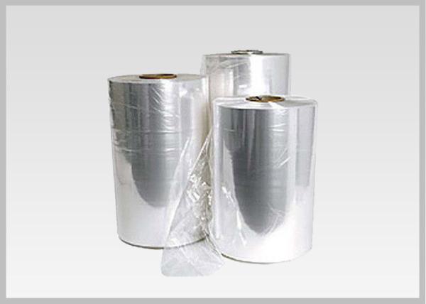 Plastic PVC Heat Shrinkable Film Rolls Blow Molding Processing For Glass Bottle Labels