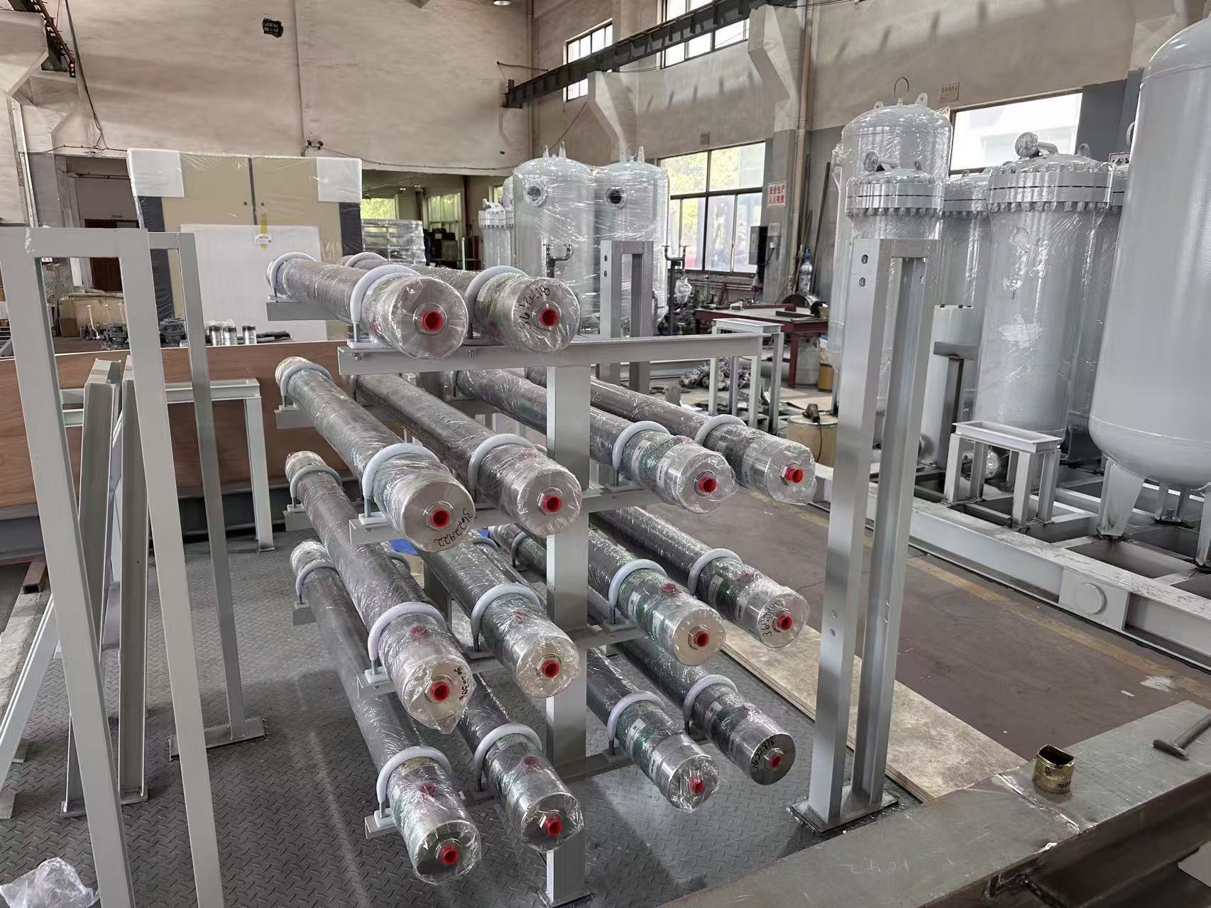 99.999% Membrane Nitrogen Gas Generator 100 Nm3/H for High-Power Laser Machine