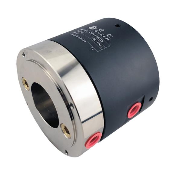 2 Circuits Large Aperture Gas Slip Ring OD 119mm Aluminum Alloy Shell