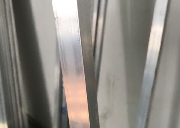 7050 Flat Polished Aluminum Steel Bar Anti Oxidation Anodized