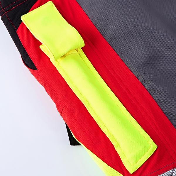 Multi защитная одежда Breathable, куртка цепной пилы ткани нейлона слоя цепной пилы, отрезала парней цепной пилы защиты