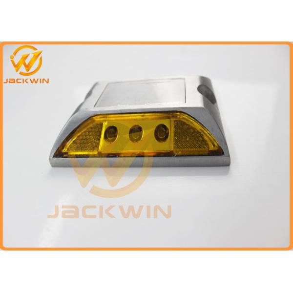 6 LED Brightness Aluminum Solar Lane Marker Pavement Flashing LED Solar Road Studs