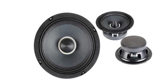 8 Ohm Shallow Powered Car Speaker Woofer 98dB Sensitivity Loud Sound