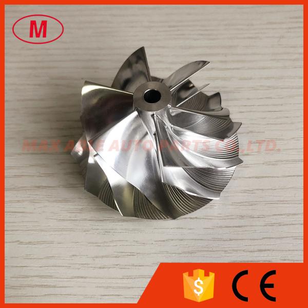 S100-EFR 53.90/67.00mm 1167-123-2000 6+6 blades performance Billet/milling/Aluminum 2618 compressor wheel for EFR6758