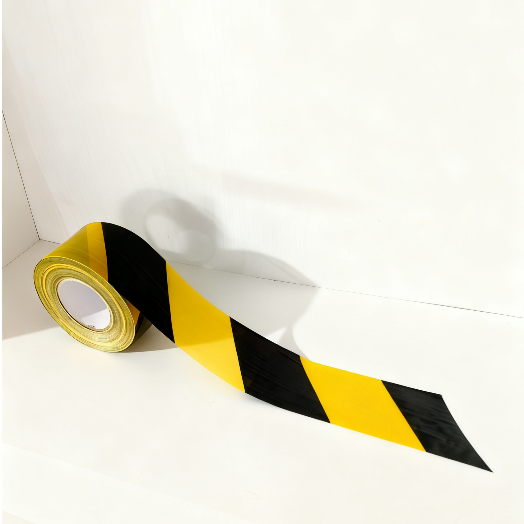 PE PVC yellow Black and red White dange Road Signs Plastic Warning Barricade Safety reflective custom Caution Tape