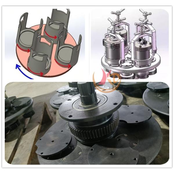 Планетарная кружка Rolling Mill Алюминиевая циркониевая кружка Mill Machine