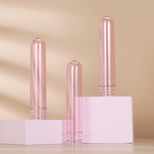 Smooth Surface Cosmetic Bottle PET Preform Customized Color FOOD Grade / BPA Free