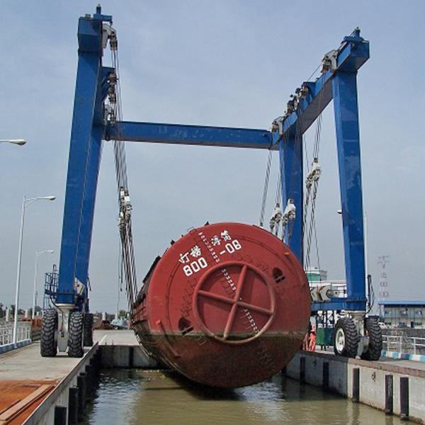 150 Ton Travel Lift Crane With 4 Sling Units & Hydraulic Steering