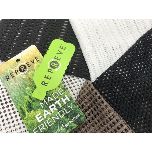 Бутылка лайкра полиэстера Спорцвеар повторно использованная материалом пластиковая Ярнс предлоги одеяния моды сетки спорта чистые