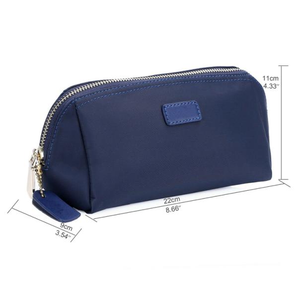 Skincare Travel Toiletry Pouch , Nylon  Toilet Kit Bag Organizer Handy Accessories