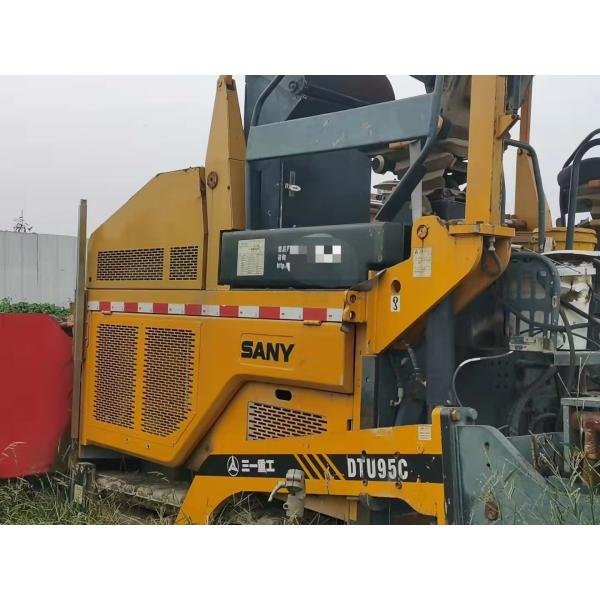 Two-axle Lowbed Semi Trailer SANY DTU95C Commonly For Transporting Heavy Or Oversized Loads