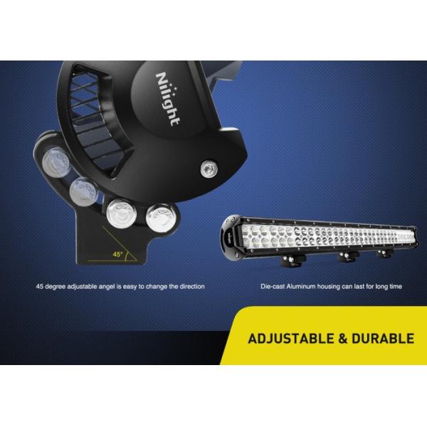 198W Waterproof LED Off Road Driving Lights 31 Inch For SUV UTV Jeep