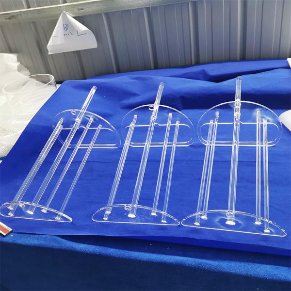 Аппаратура Semicondutor кварца вводит прорезанную шлюпку стекла кварца несущей вафли для диффузии