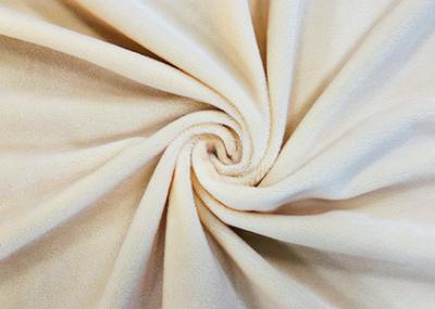 220GSM Plush Toy Fabric / Cream Fabric For Soft Toys Sample Available