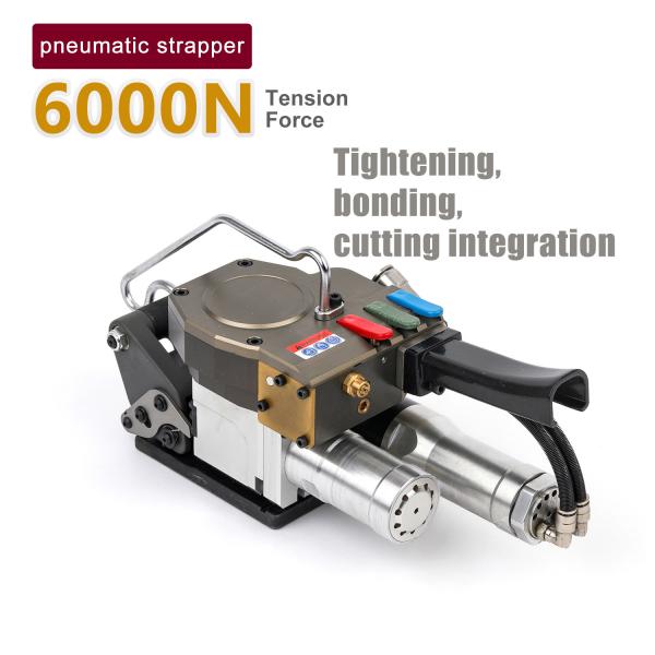 PET Pneumatic Plastic Strapping Tool Air Packing PET Pneumatic Tool  6000N
