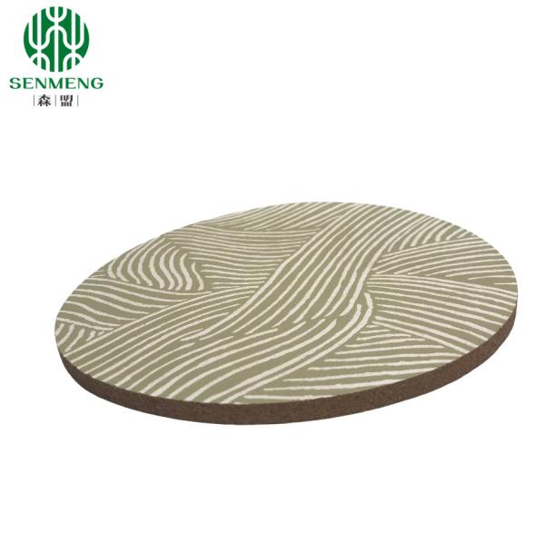 Wholesale Custom Round Decoration Message Notice Cork Board