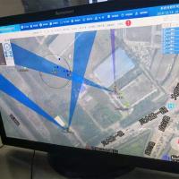 Système de radar de surveillance de périmètre personnalisable avec support en acier moulé