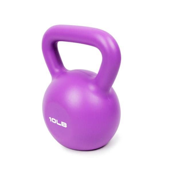 Hot Selling Cheap Sand Filled Plastic Custom Logo Colorful Cement Kettlebell